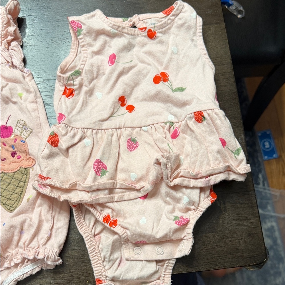 ALL CARTERS- Colorful Baby Rompers Set - Picture 10 of 15